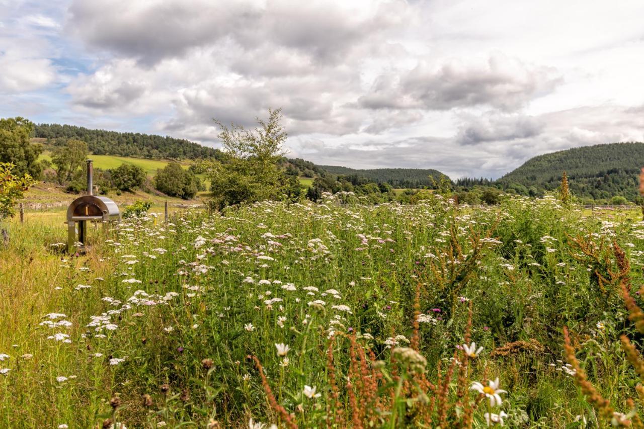 Enchanting Tiny House With Wood Burner And Hot Tub In Cairngorms Ballater Zewnętrze zdjęcie